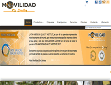 Tablet Screenshot of movilidadsinlimites.com